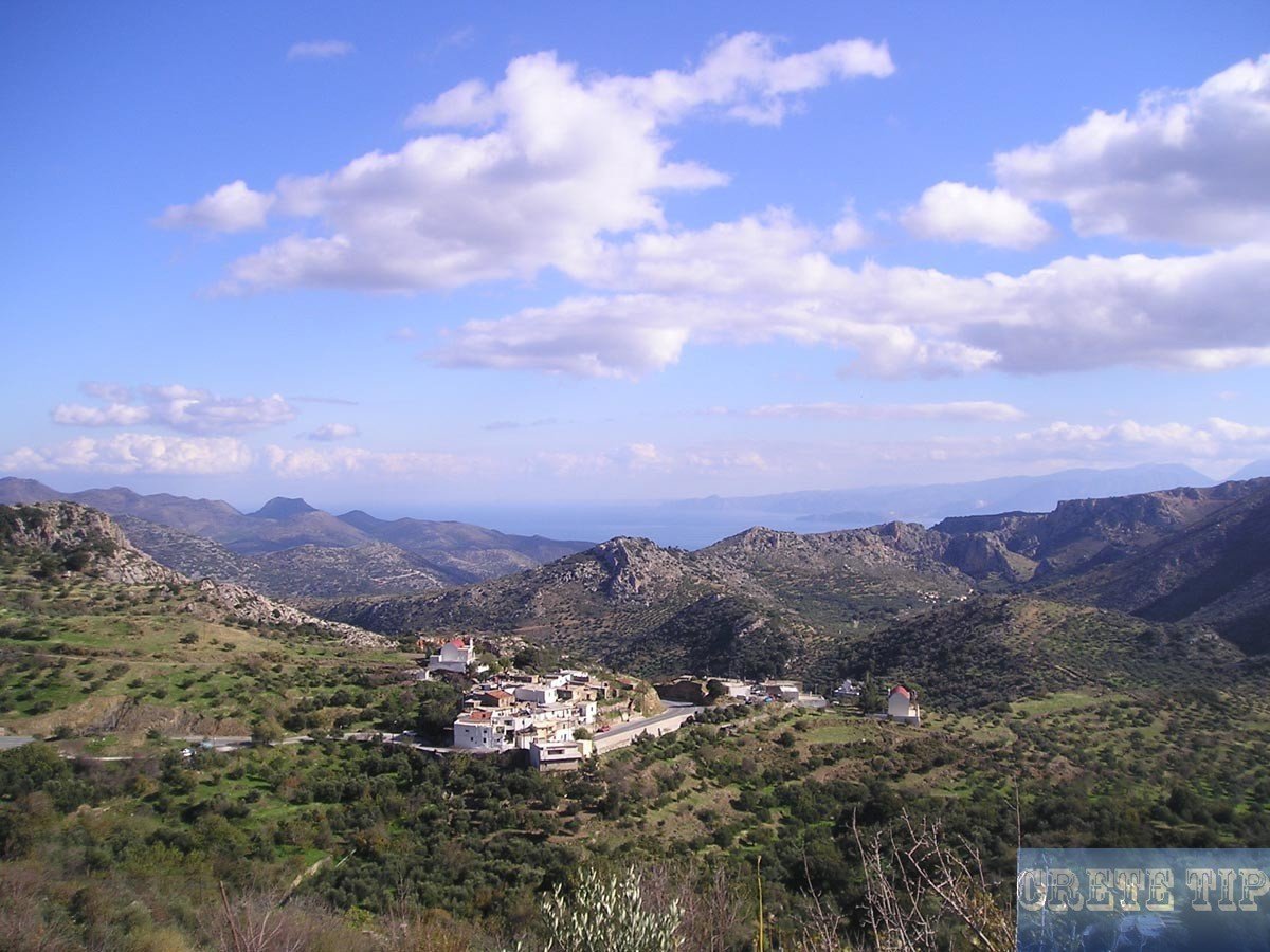 Villages on the way to Lasithi plateau