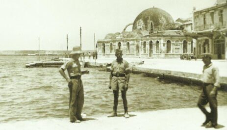 Chania port WW2