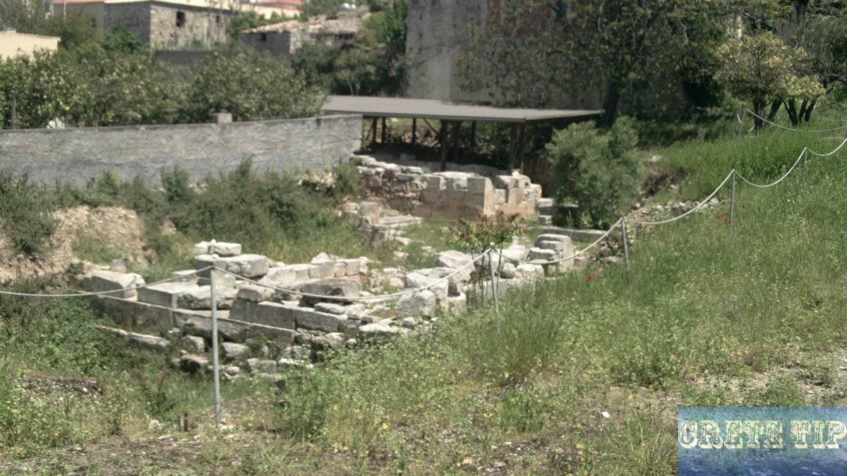 inoan palace district in Arhanes