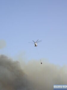 Fire-fighting helicopter