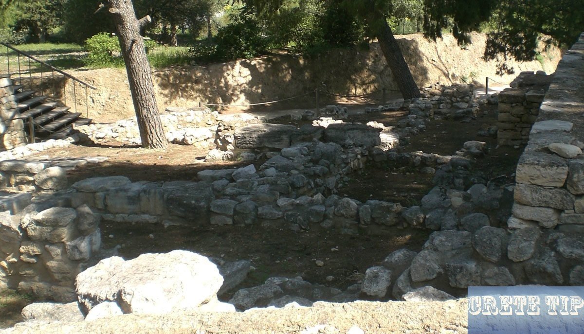 Remains of the settlements near Knossos