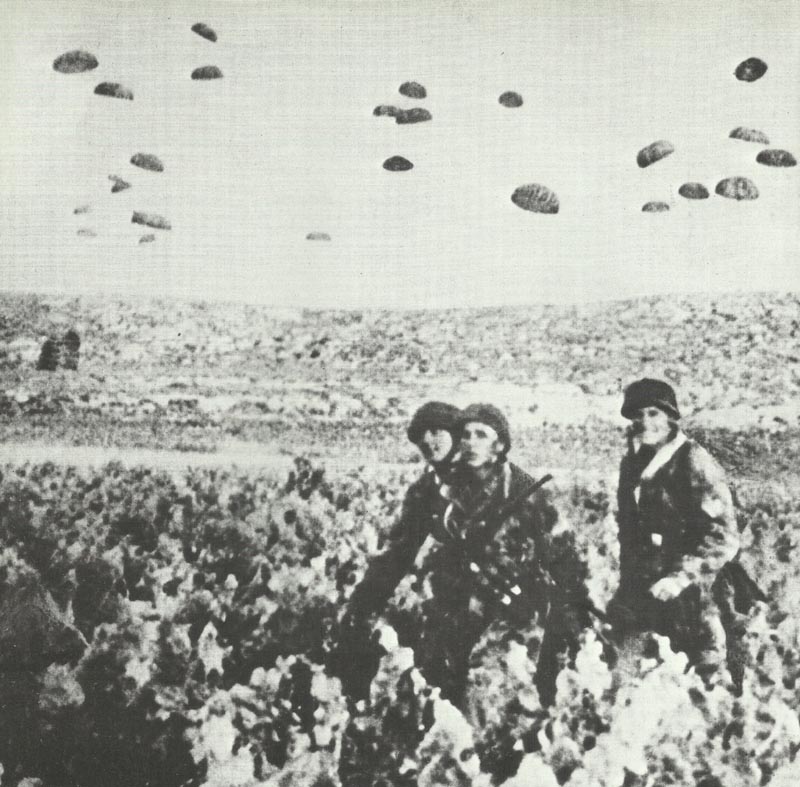 German paratroopers Crete
