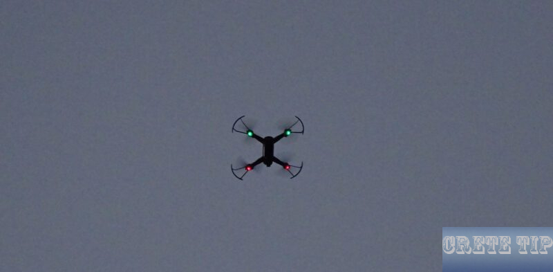 Illuminated drone