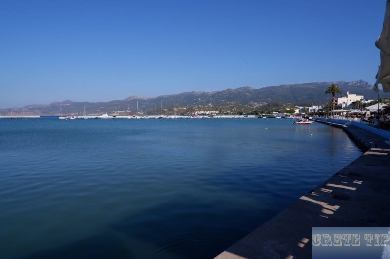 harbour promenade of Sitia