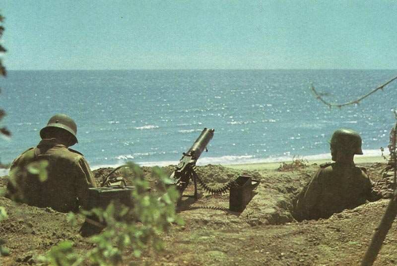German coastal defense on Crete 