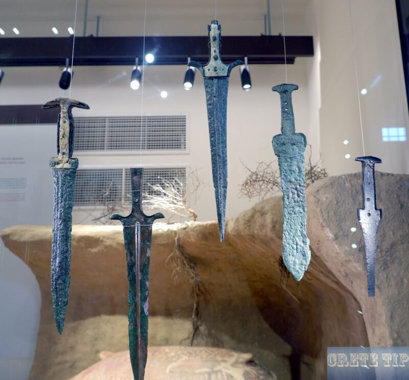 Bronze swords and daggers