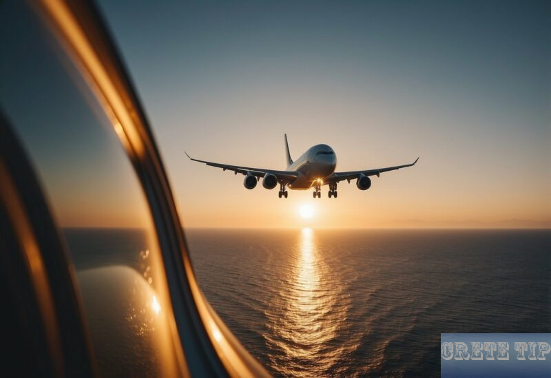 Flight to Crete