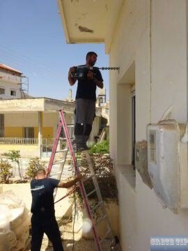  large hole must be drilled