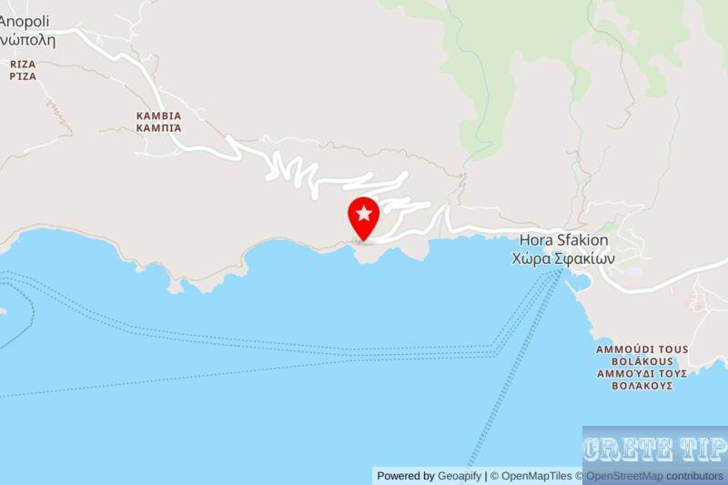 map chora sfakion aradena gorge