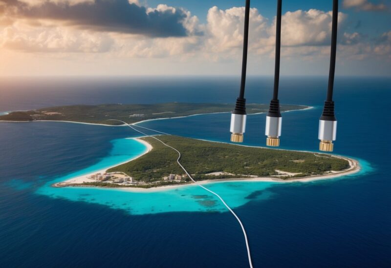 Digital underwater connection