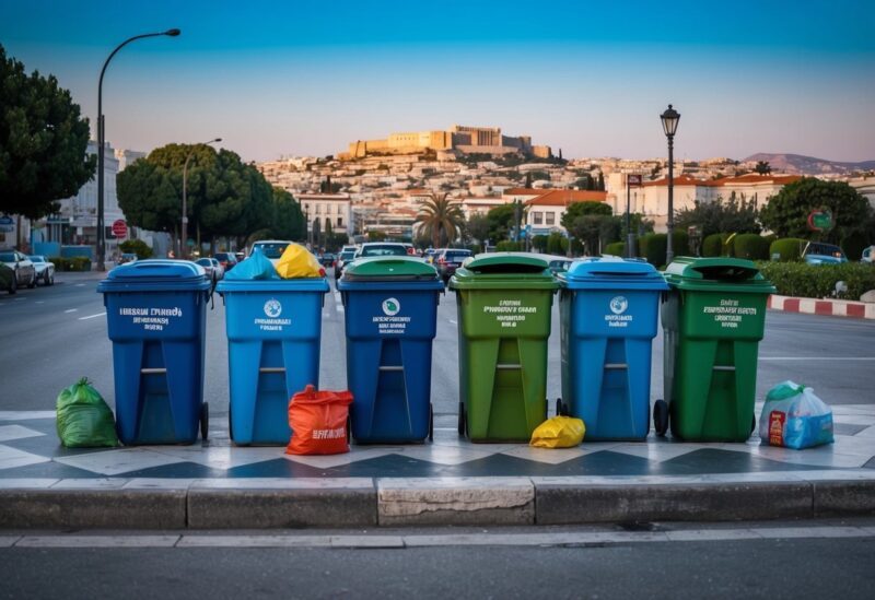 Rubbish bins