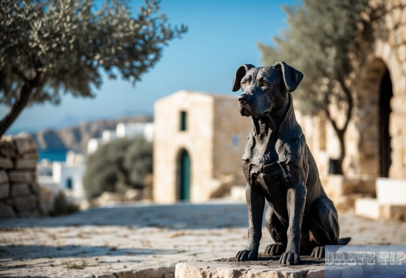 Bobby, burnt dog from Ierapetra