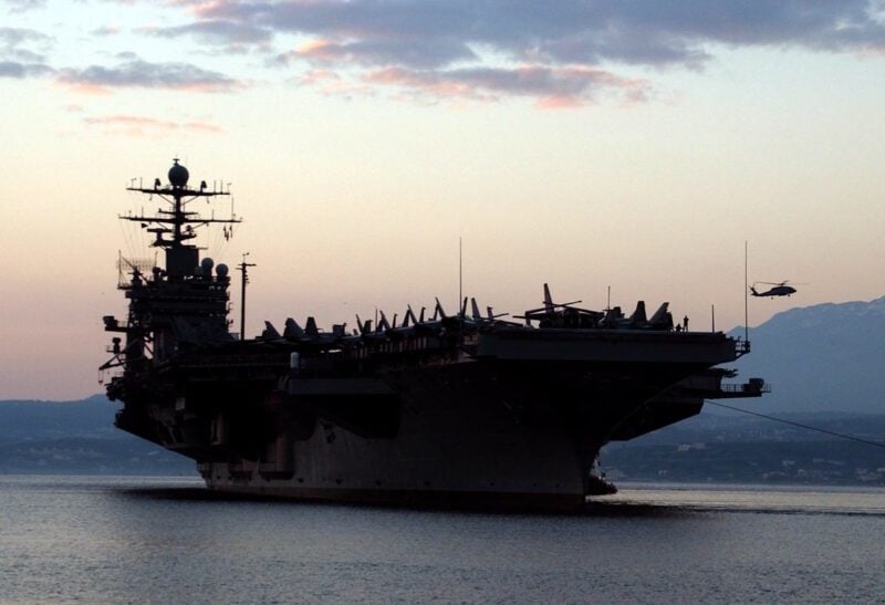 Why Souda Bay Is America's Most Critical Mediterranean Fortress—And Why Few Know About It 2 USS Theodore Roosevelt Souda Base