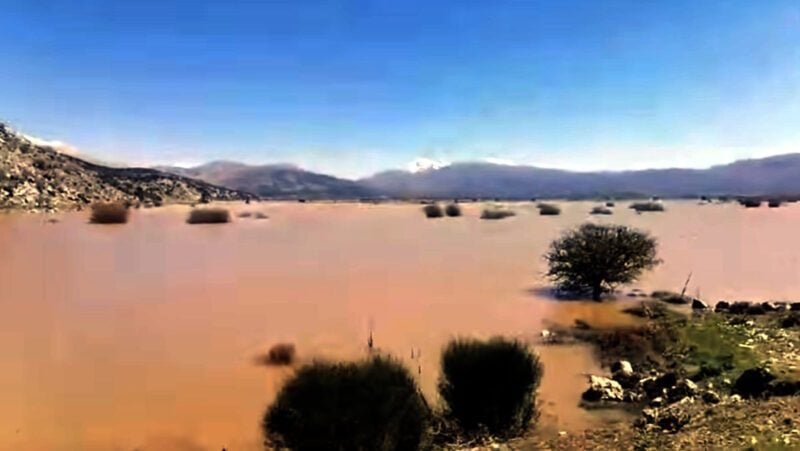 lassithi plateau ueberschwemmung