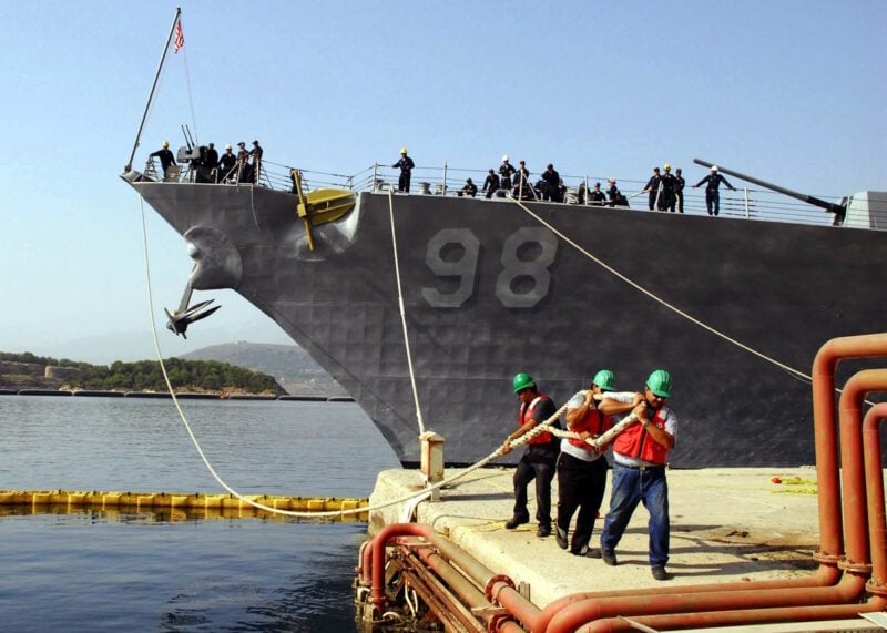 souda uss forrest sherman DD