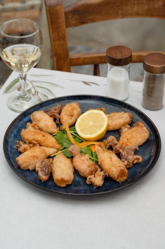 Bellot Heraklion — One of the Best Lunch Options in Crete According to guest reviews 18 78 fried squid bellot restaurant sea food heraklion crete