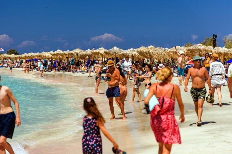 How To Avoid Crowds In Crete In High Season 6 elafonisi crowds