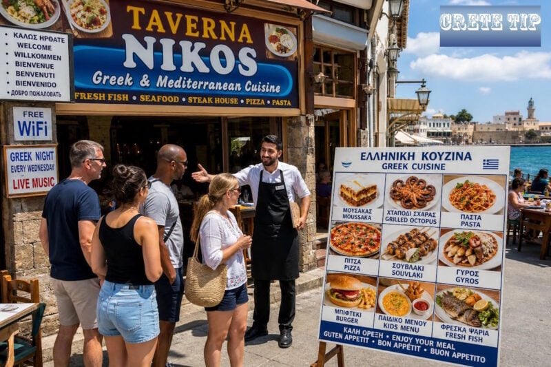 Crete Tourist Trap Restaurants: How To Eat Better 4 tourist trap restaurant